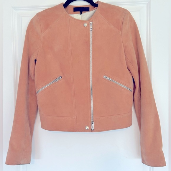 rag & bone “Hollander” Moto Style Suede Jacket - Picture 3 of 16
